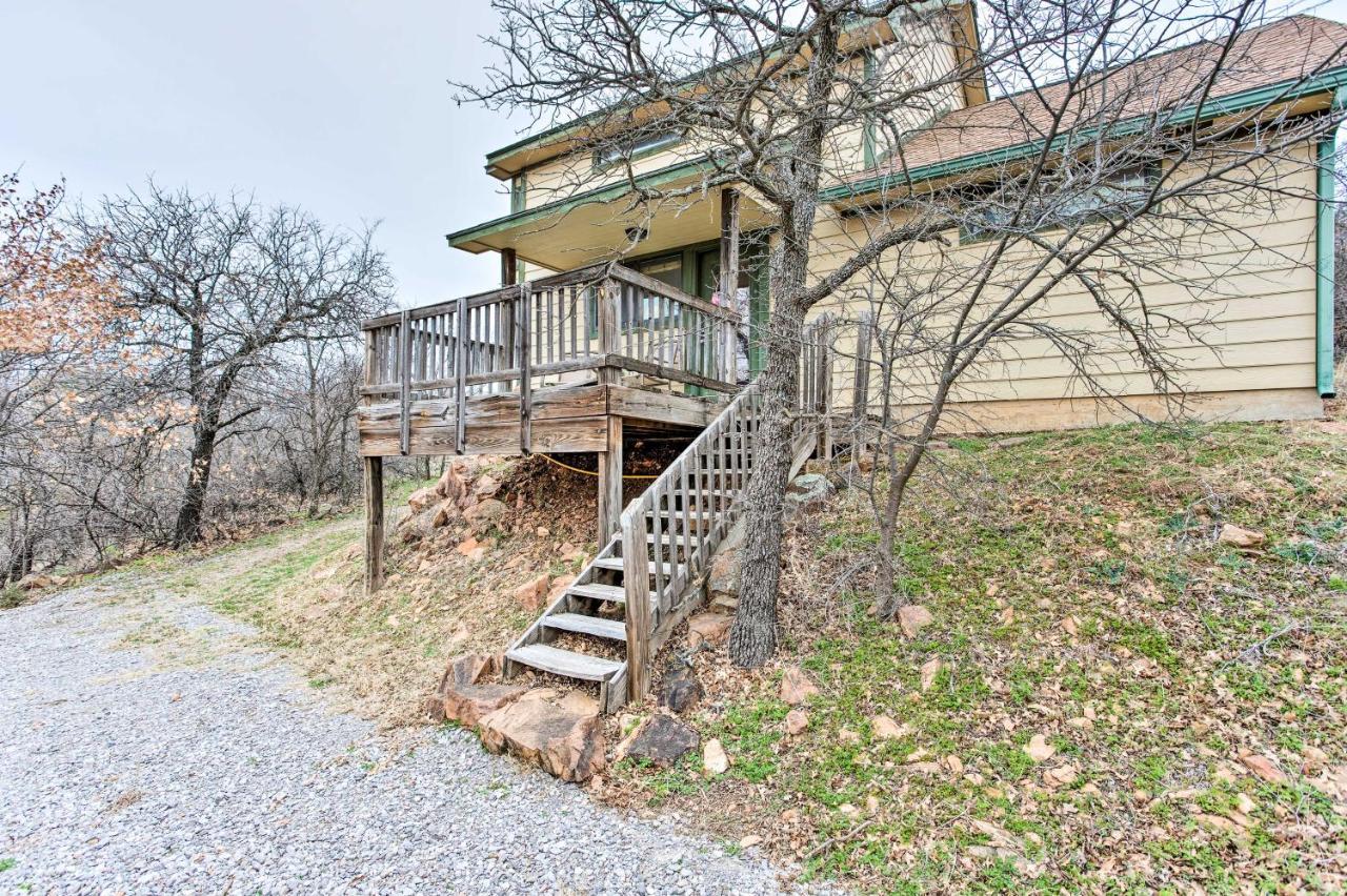Medicine Park Cabin Rental With Mountain View Екстер'єр фото